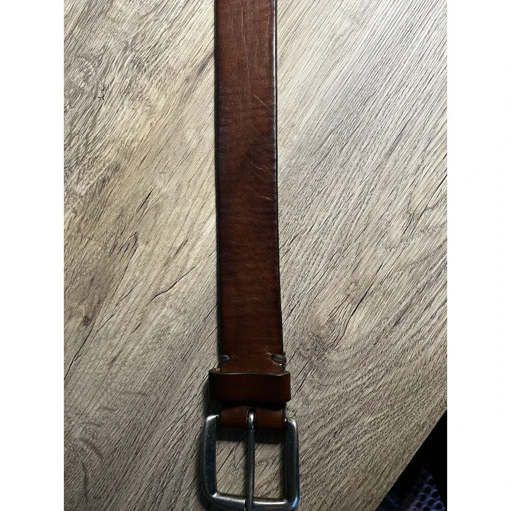 GAP Vintage Brown Genuine Leather Belt Size 36